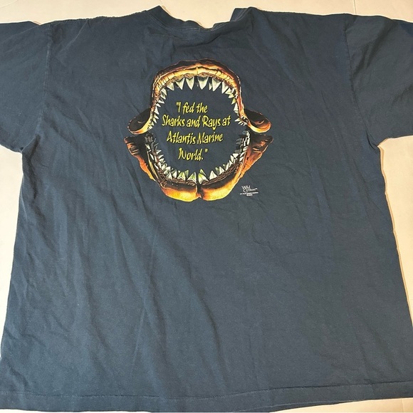 Vtg Atlantis Marine World NY T Shirt - Picture 10 of 11